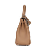 Hermes Kelly Retourne 25 Chai Swift Palladium Hardware