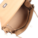 Hermes Kelly Retourne 25 Chai Swift Palladium Hardware