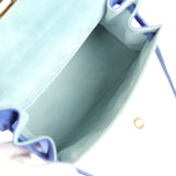 Hermes Kelly Sellier 20 Bleu Electric and Aqua Doblis Gold Hardware