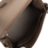 Hermes Kelly Retourne 25 Etoupe Togo Palladium Hardware