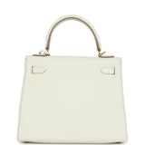 Hermes Kelly Retourne 25 Mushroom Togo Gold Hardware