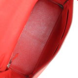 Hermes Kelly Retourne 32 Geranium Togo Palladium Hardware