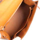 Hermes Kelly Sellier 25 Natural Sable Butler Palladium Hardware