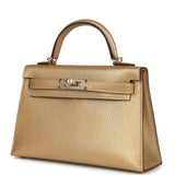 Hermes Kelly Sellier 20 Dore Chevre Chamkilight Permabrass Hardware