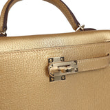 Hermes Kelly Sellier 20 Dore Chevre Chamkilight Permabrass Hardware