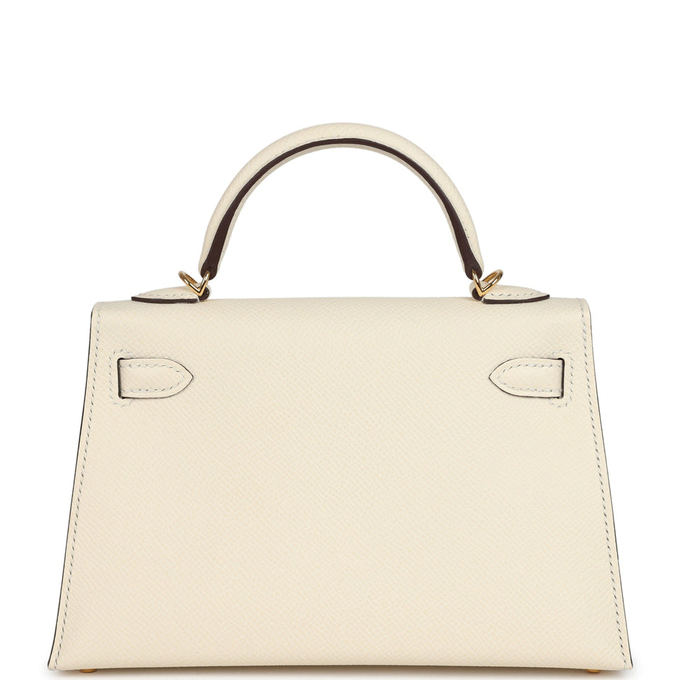 Hermes Kelly Sellier 20 Nata Epsom Gold Hardware