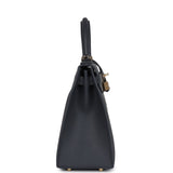 Hermes Kelly Sellier 28 Ardoise Epsom Permabrass Hardware
