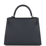 Hermes Kelly Sellier 28 Ardoise Epsom Permabrass Hardware