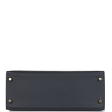 Hermes Kelly Sellier 28 Ardoise Epsom Permabrass Hardware