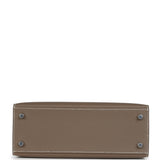 Hermes Kelly Sellier 25 Etoupe Epsom Palladium Hardware