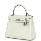 Hermes Kelly Retourne 25 Mushroom Togo Palladium Hardware