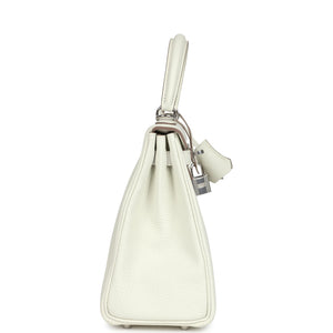 Hermes Kelly Retourne 25 Mushroom Togo Palladium Hardware