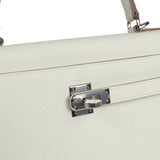 Hermes Kelly Retourne 25 Mushroom Togo Palladium Hardware