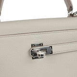 Hermes Kelly Retourne 25 Beton Togo Palladium Hardware