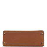 Hermes Kelly Retourne 35 Gold Togo Palladium Hardware