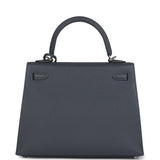 Hermes Kelly Sellier 25 Ardoise Epsom Electrum Hardware
