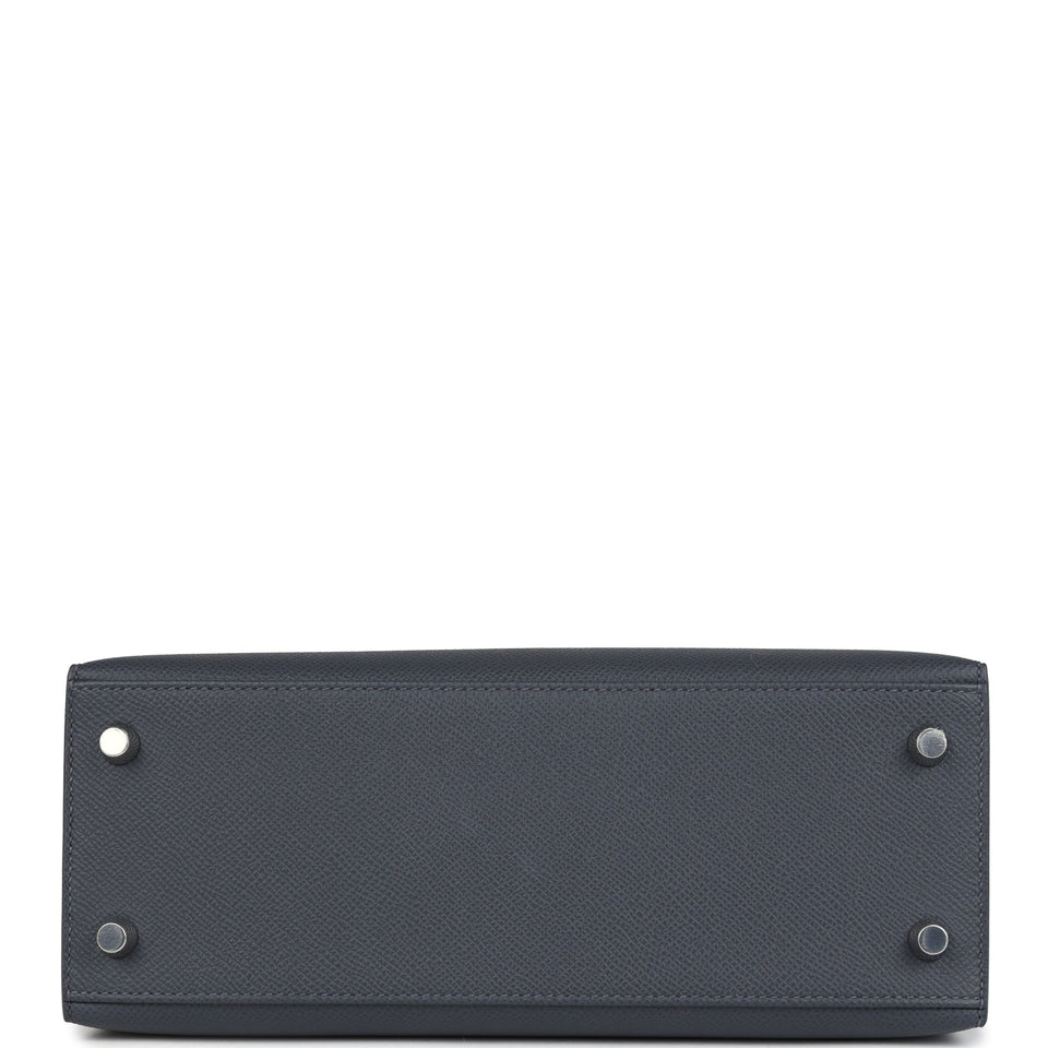 Hermes Kelly Sellier 25 Ardoise Epsom Electrum Hardware