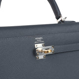 Hermes Kelly Sellier 25 Ardoise Epsom Electrum Hardware
