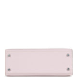 Hermes Kelly Sellier 25 Mauve Pale Epsom Palladium Hardware