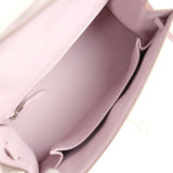 Hermes Kelly Sellier 25 Mauve Pale Epsom Palladium Hardware