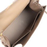 Hermes Kelly Sellier 28 Etoupe Epsom Gold Hardware