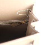 Hermes Kelly Sellier 28 Etoupe Epsom Gold Hardware