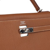 Hermes Kelly Retourne 35 Gold Togo Palladium Hardware