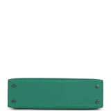 Hermes Kelly Sellier 20 Vert Vertigo Epsom Palladium Hardware