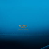 Hermes Kelly Cut Bleu Frida Swift Gold Hardware