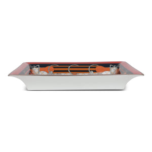 Hermes "Tatersale" Porcelain Change Tray