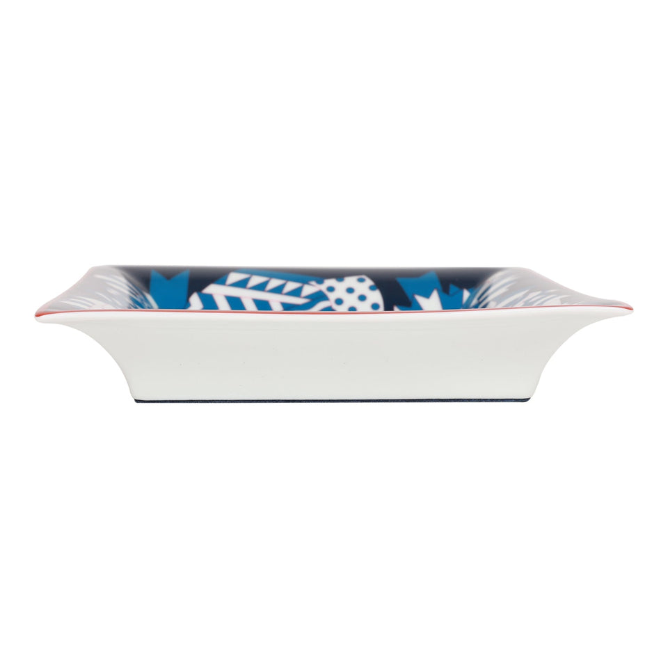 Hermes "Vide-poche Cheval de Fête" Porcelain Change Tray