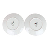 Hermes "Cheval D'Orient" Porcelain Desert Plate Set