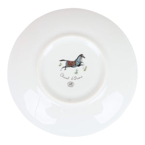 Hermes "Cheval D'Orient" n°2 Porcelain Bread and Butter Plate