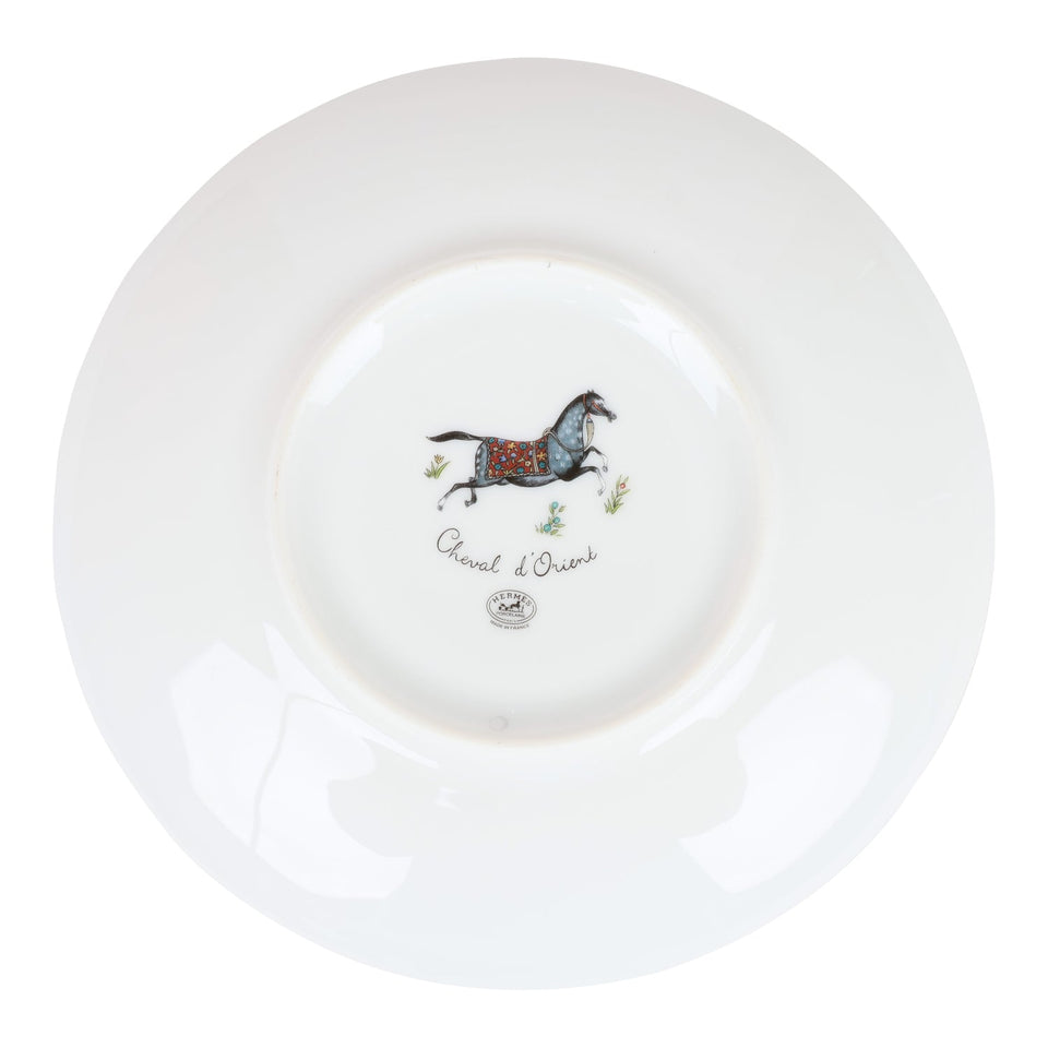 Hermes "Cheval D'Orient" n°2 Porcelain Bread and Butter Plate