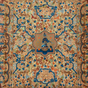 Hermes "Les Jardins d'Armenie" Porcelain Ashtray