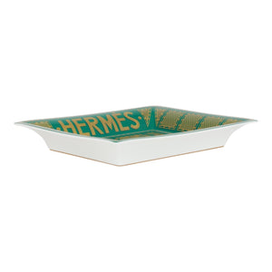Hermes "Sellier" Porcelain Change Tray