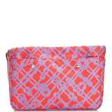 Hermes Fourbi 25 Rouge de Coeur Noeud Marin Silk and Barenia Palladium Hardware