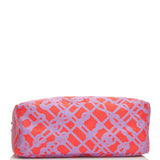 Hermes Fourbi 25 Rouge de Coeur Noeud Marin Silk and Barenia Palladium Hardware