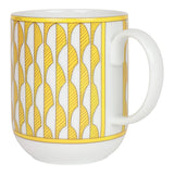 Hermes "Soleil D'Hermes" Porcelain Mug