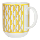 Hermes "Soleil D'Hermes" Porcelain Mug