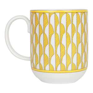 Hermes "Soleil D'Hermes" Porcelain Mug