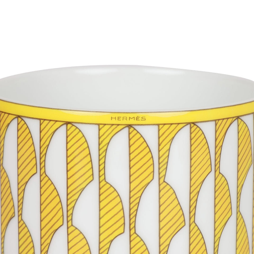 Hermes "Soleil D'Hermes" Porcelain Mug