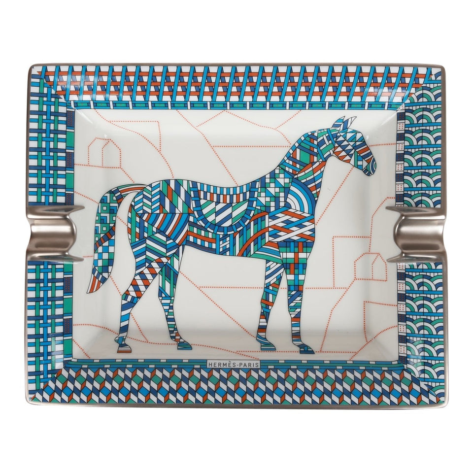 Hermes "Cendrier Cheval Deco" Porcelain Ashtray