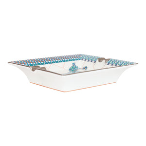 Hermes "Cendrier Cheval Deco" Porcelain Ashtray