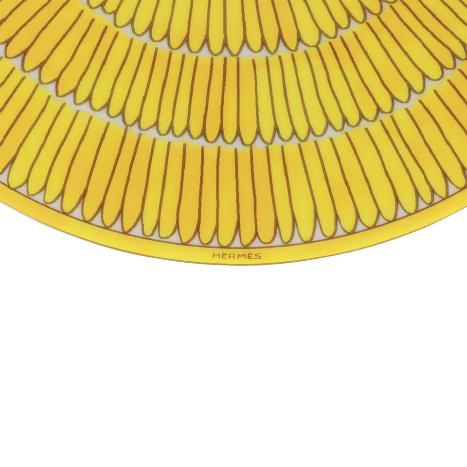 Hermes "Soleil D'Hermes" Breakfast Cup and Saucer Set