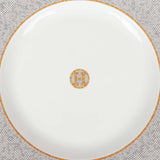 Hermes "Mosaique Au 24" Gold Presentation Plate Set