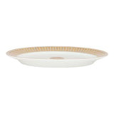 Hermes "Mosaique Au 24" Gold Porcelain Oval Large Platter