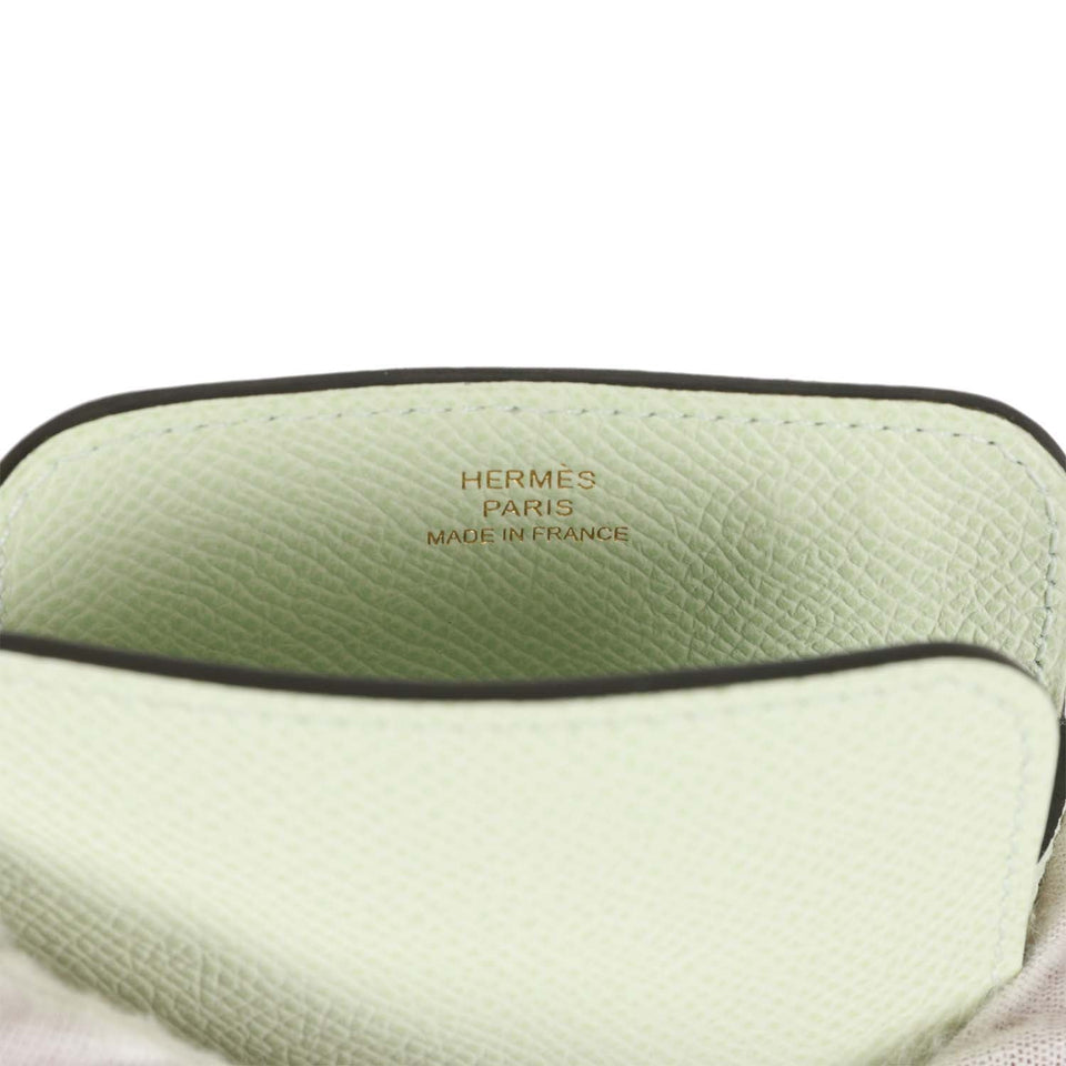 Hermes HermesWay Telephone Crossbody Vert Fizz, Vert Comics and Rubis Epsom Gold Hardware