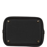 Hermes Picotin Lock 18 Black Clemence Gold Hardware