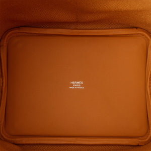 Hermes Picotin Cargo 18 Desert/Sesame Swift and Toile Canvas Palladium Hardware